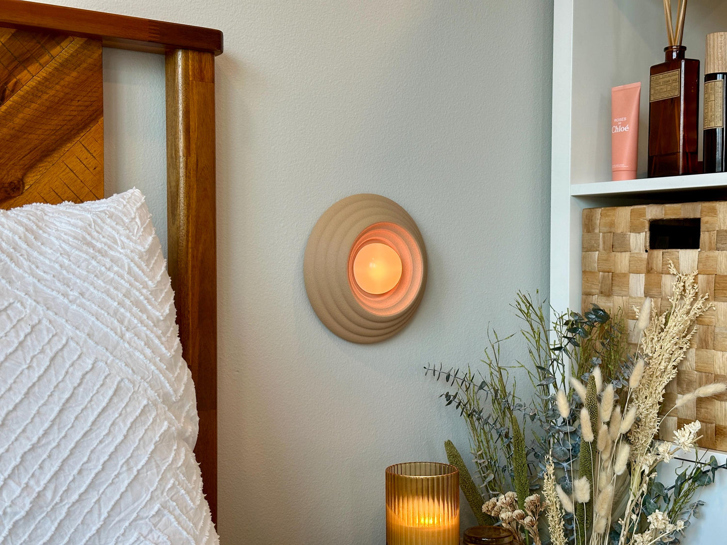 Circa Wall Sconce – Wireless, Rechargeable, Dimmable