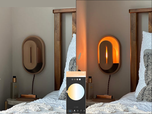 Dune Wall Sconce Set – Plug-In, Dimmable (Set of 2)