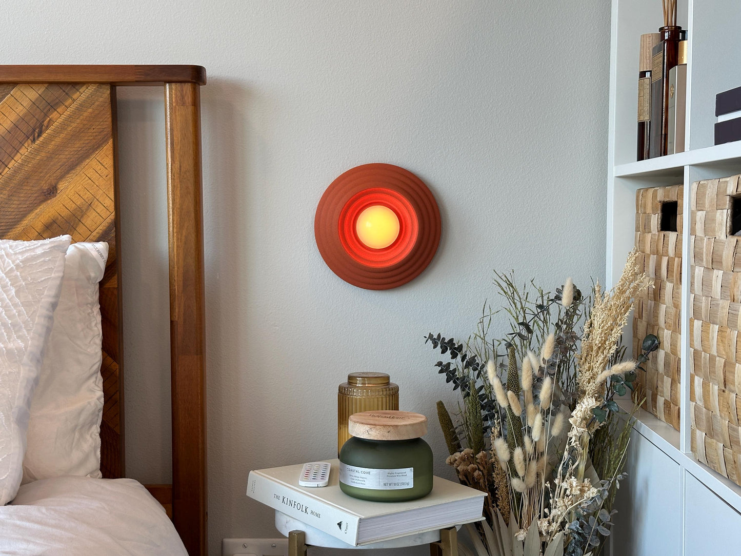 Circa Wall Sconce – Wireless, Rechargeable, Dimmable