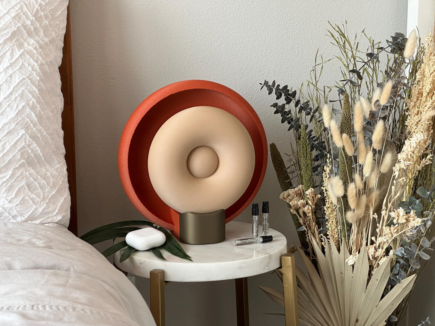 Lufu Table Lamp β Mid-Century Modern, Warm Light