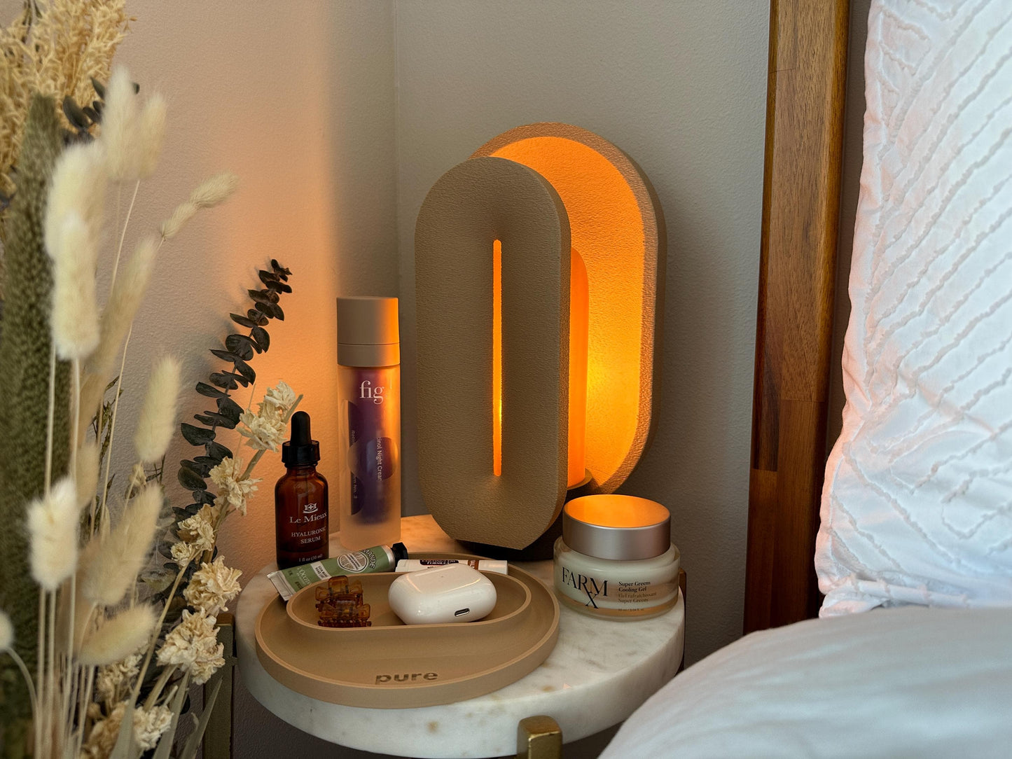 Dune Lamp Set – Modern Bedside Lighting (Set of 2)