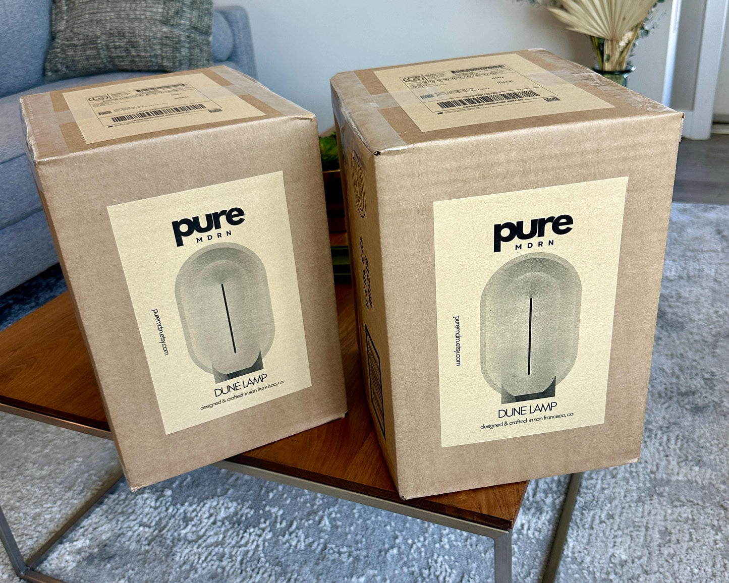 Dune Table Lamp – Black Edition, Smart & Dimmable