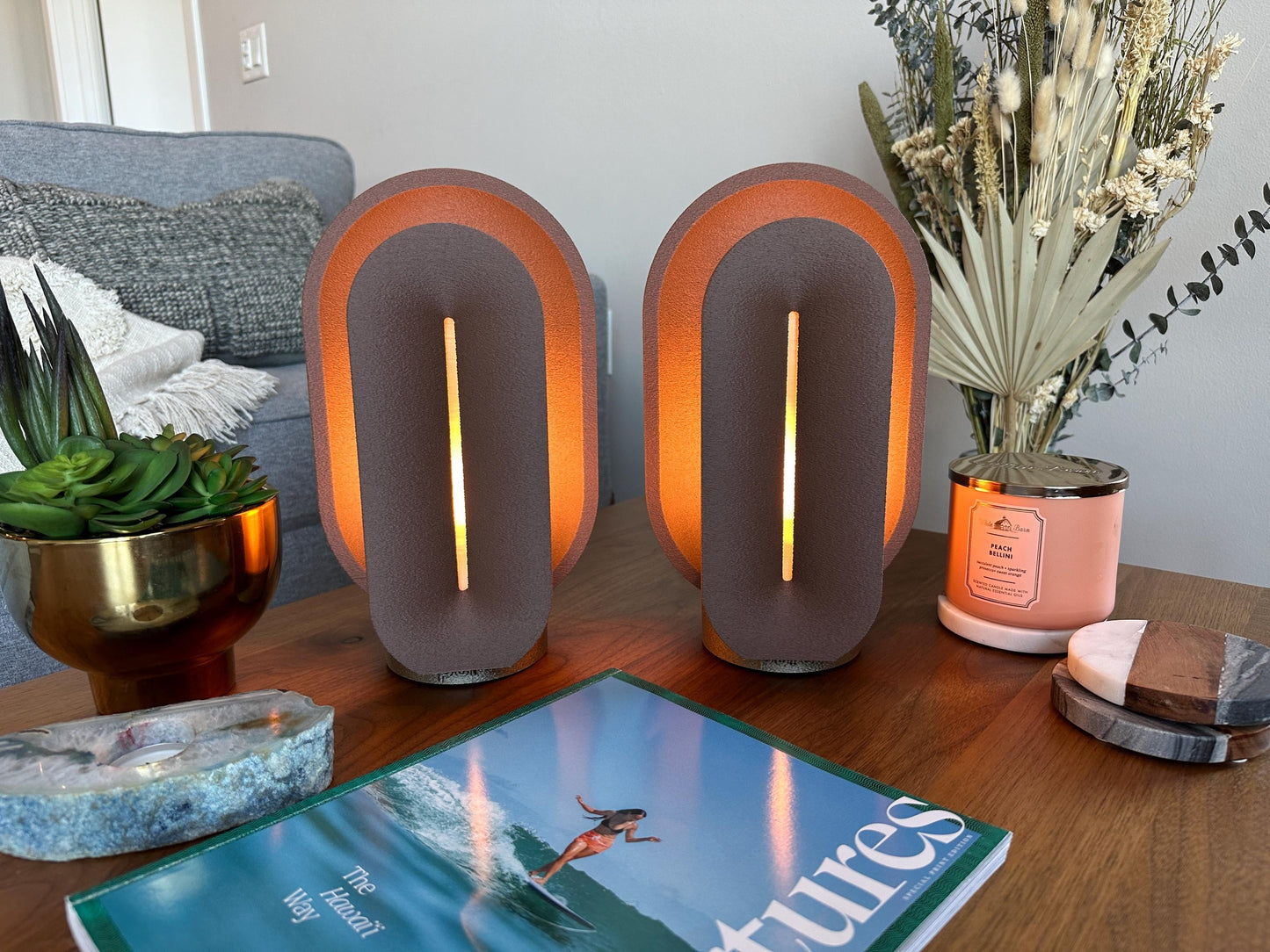 Dune Lamp Set – Modern Bedside Lighting (Set of 2)