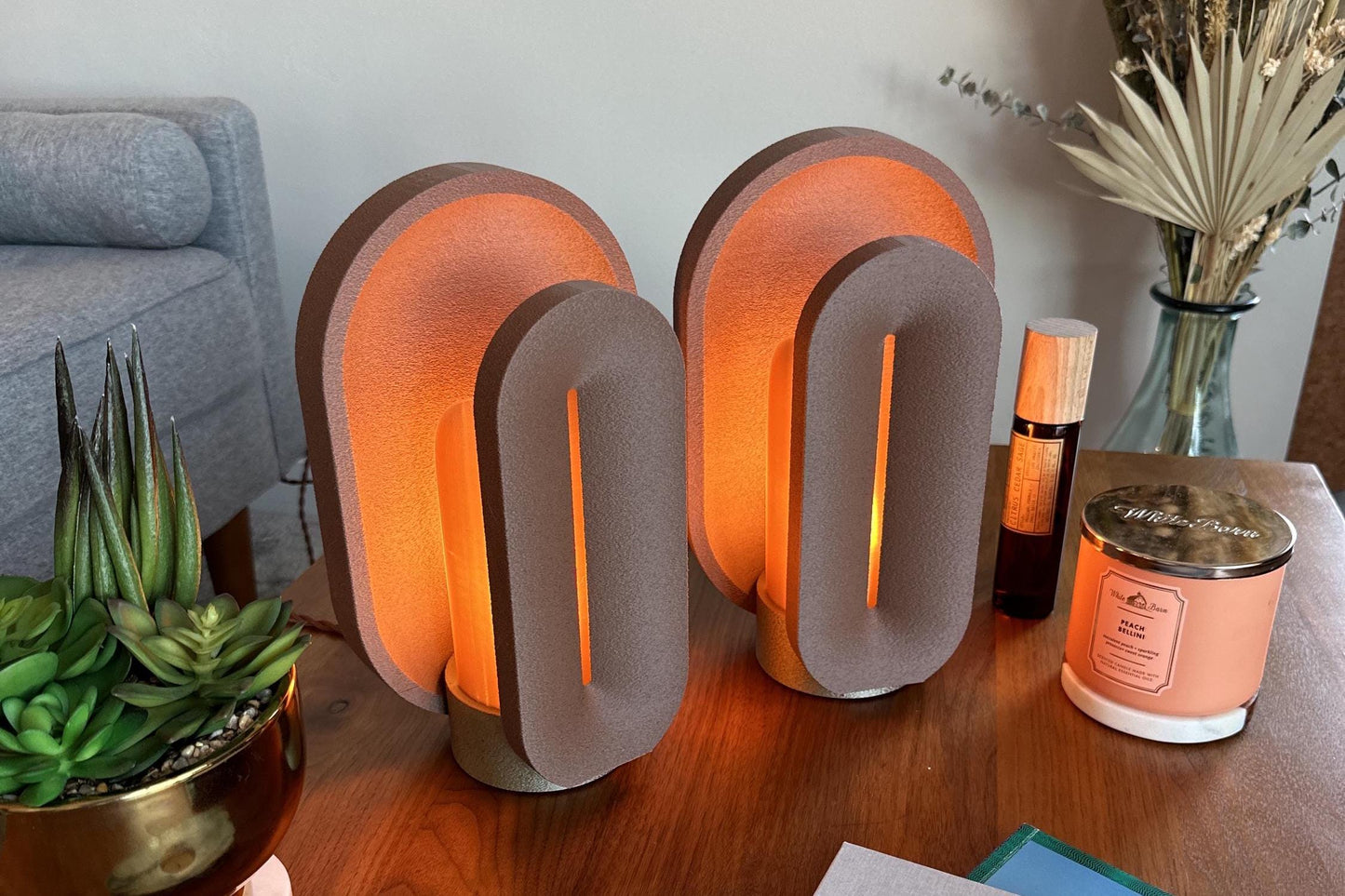 Dune Lamp Set – Dimmable Bedside Lamps (Set of 2)