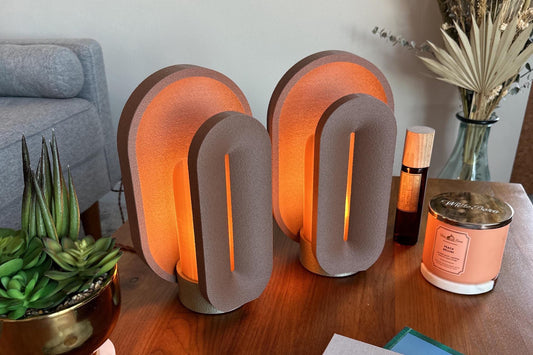Dune Lamp Set – Dimmable Bedside Lamps (Set of 2)
