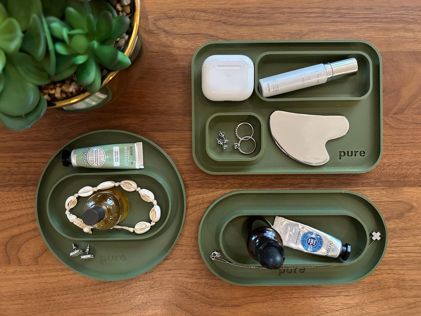 3-Piece Valet Tray Set – Minimalist Catchalls