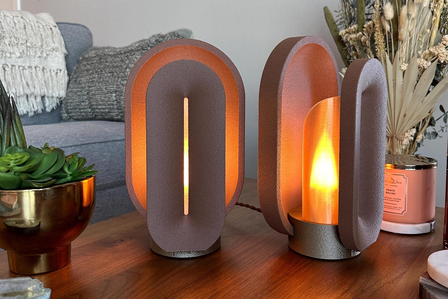 Dune Lamp Set – Dimmable Bedside Lamps (Set of 2)