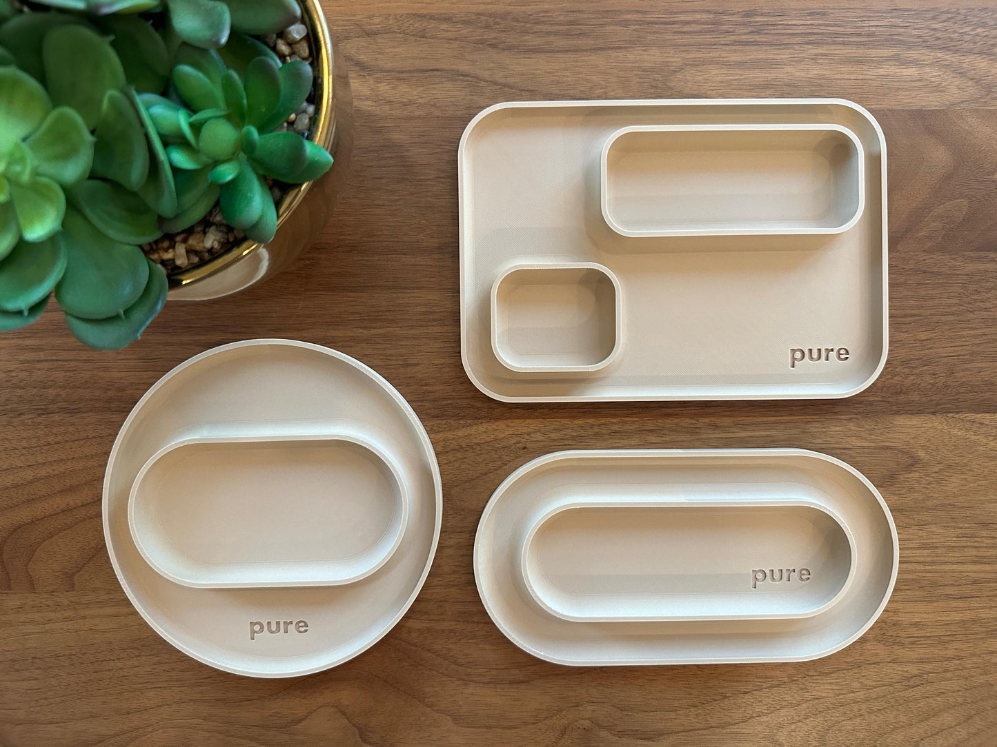 3-Piece Valet Tray Set – Minimalist Catchalls