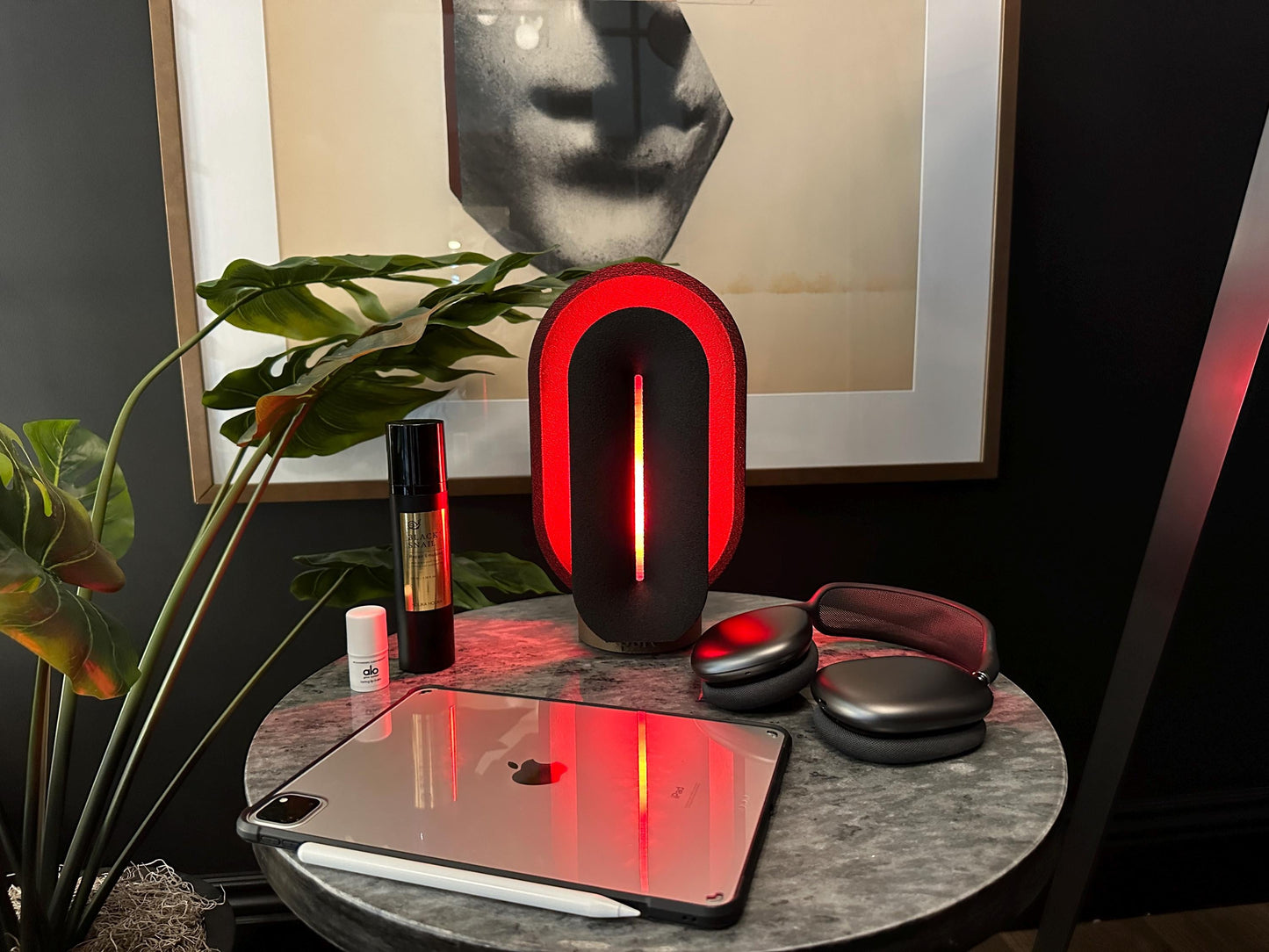Dune Table Lamp – Black Edition, Dimmable