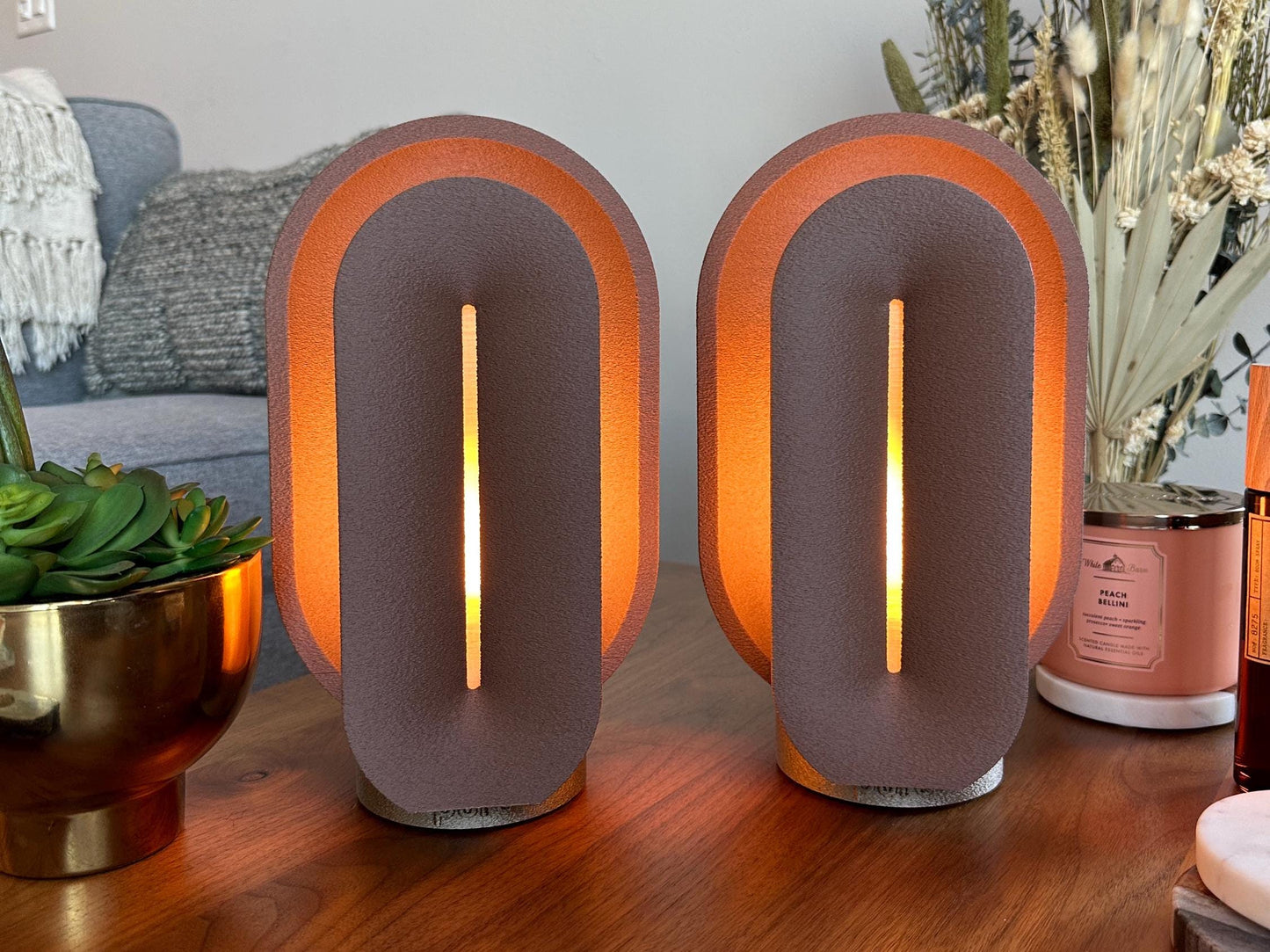 Dune Lamp Set – Dimmable Bedside Lamps (Set of 2)