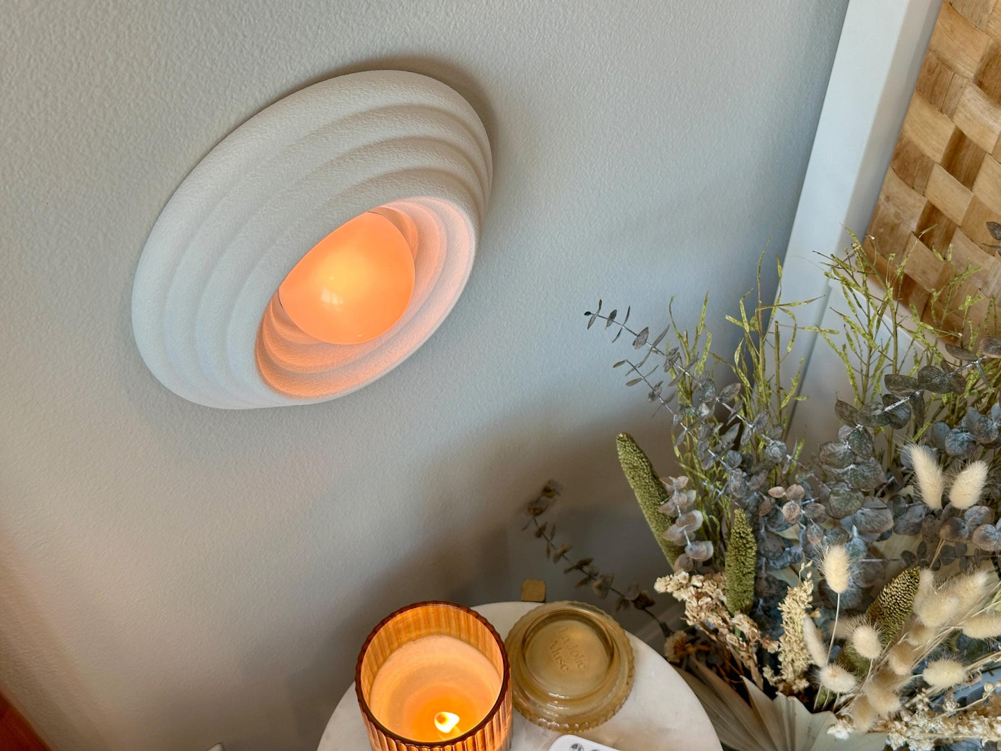 Circa Wall Sconce Set – Wireless, Rechargeable, Dimmable