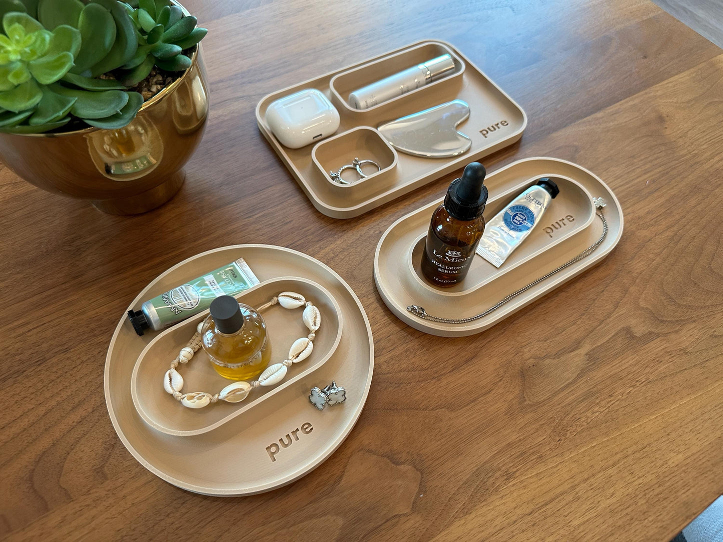 3-Piece Valet Tray Set – Minimalist Catchalls