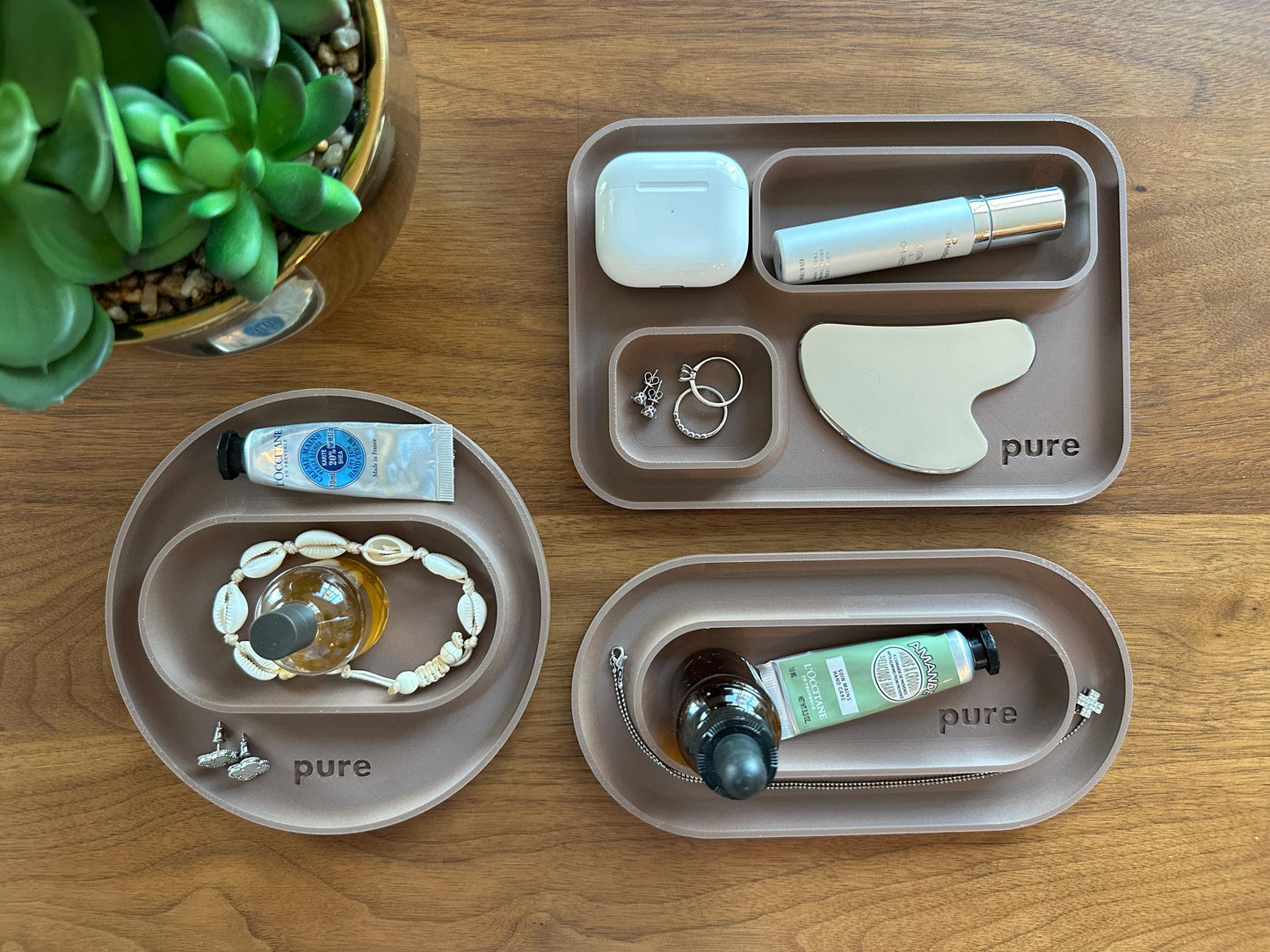3-Piece Valet Tray Set – Minimalist Catchalls