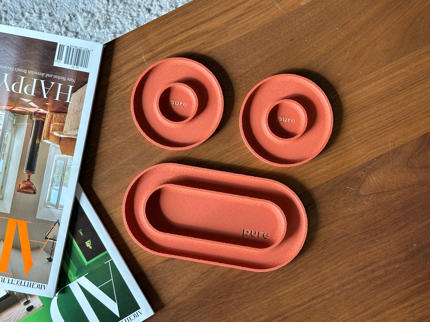 Valet Tray Set | Terracotta Color-way