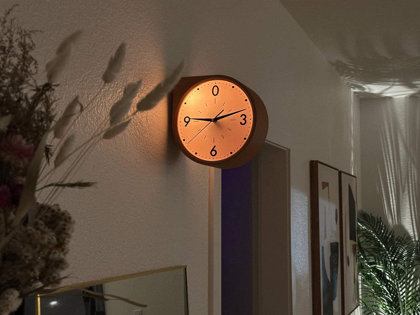 CERO Dual Station Wall Clock