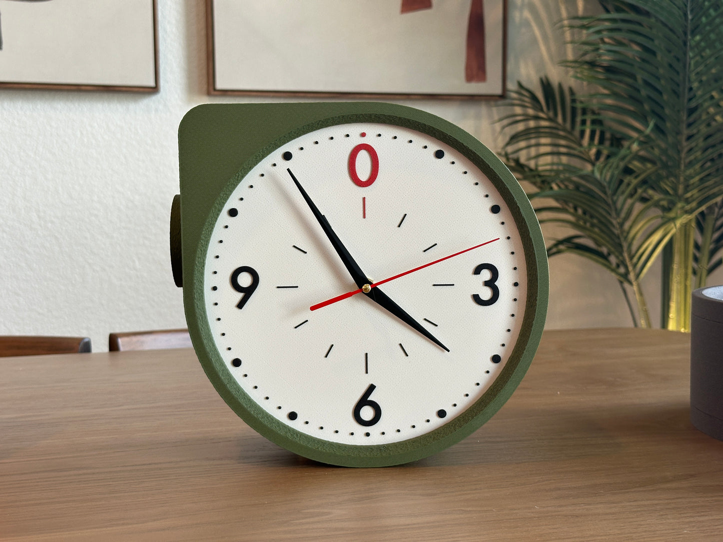 CERO Dual Station Wall Clock