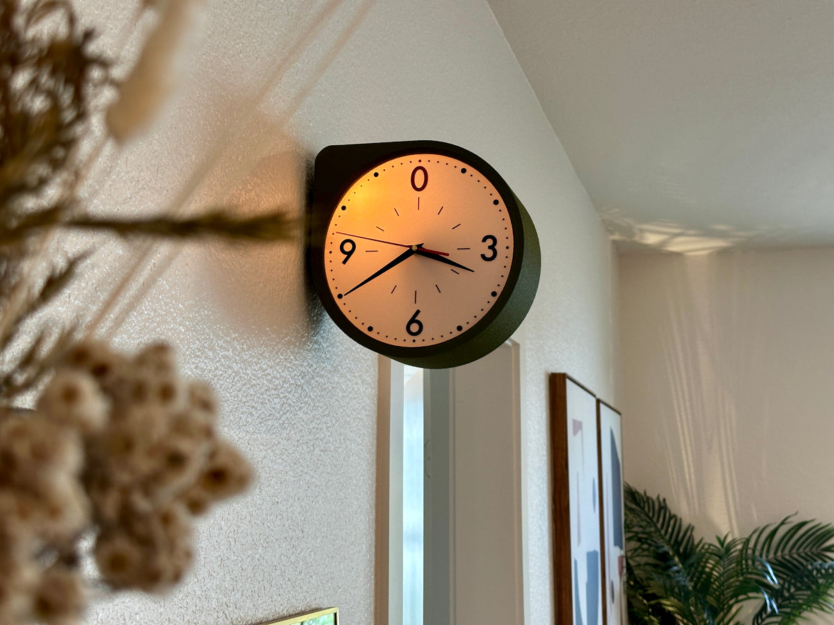 CERO Dual Station Wall Clock