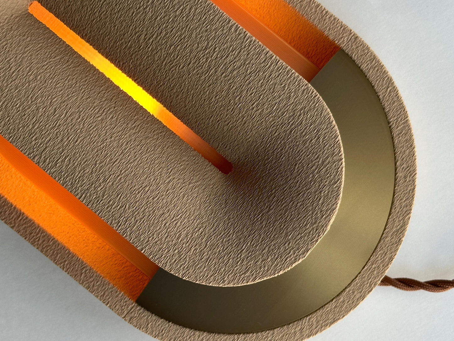 Dune Wall Sconce – Plug-In & Dimmable